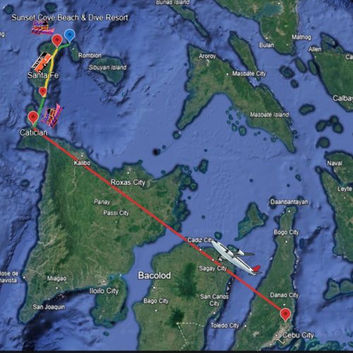 By Plane & Sea from Cebu to Romblon, Romblon via Caticlan