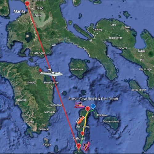 By Plane & Sea from Manila to Romblon, Romblon via Caticlan