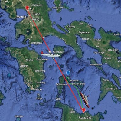 By Plane & Sea from Manila to Romblon, Romblon via Roxas City Capiz